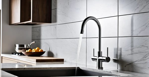Les meilleurs robinets cuisine muraux pour un espace optimisé