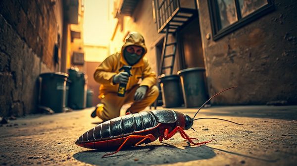 Protégez votre santé : désinfection des cafards à Marseille